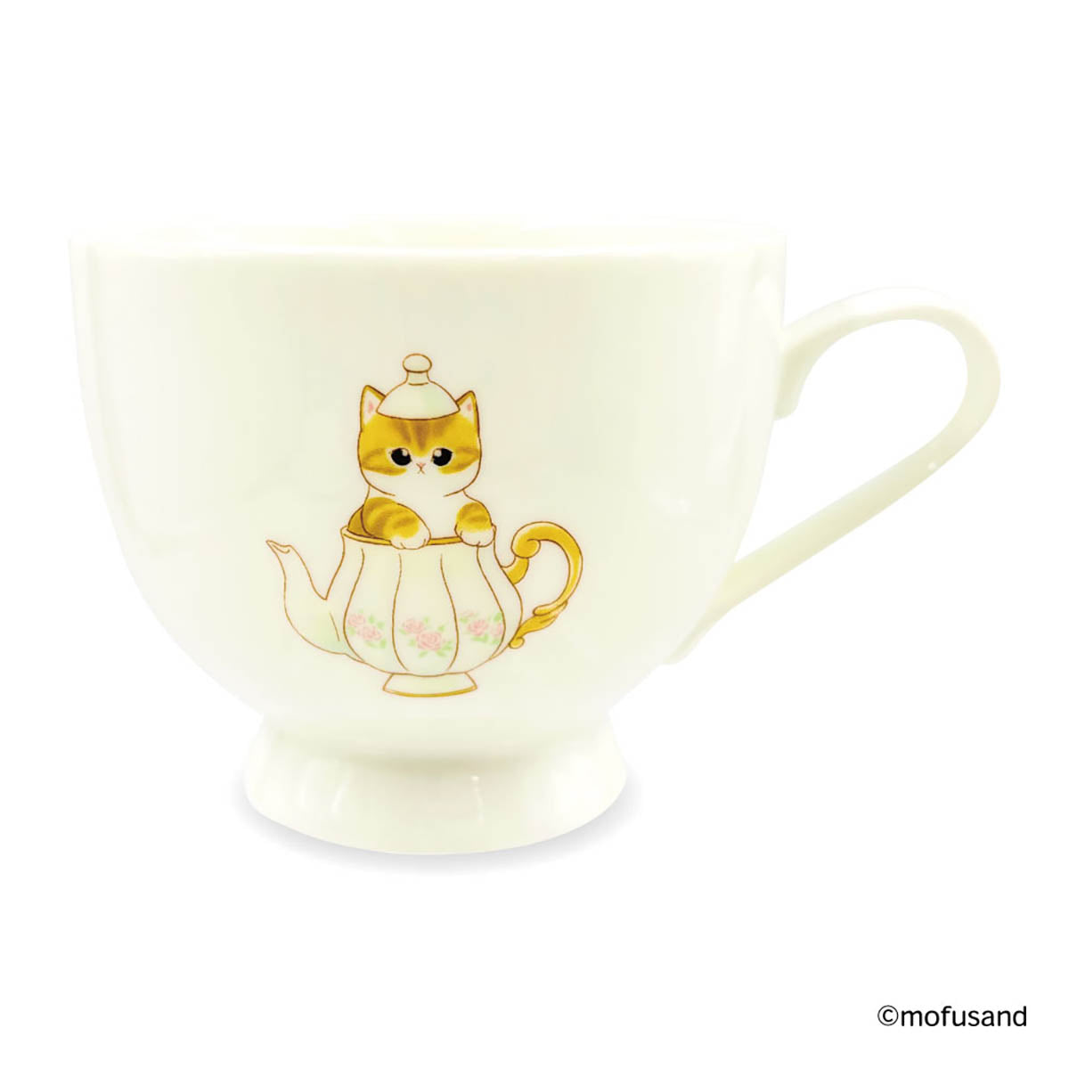 muffin Love ＊^^＊です。 mofusand カップ＆ソーサー ティーパーティー(ピンク) | mofusand