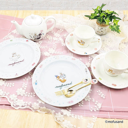 mofusand 플레이트 티파티 (핑크)