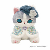 mofusand × HIBIYA-KADAN Plush Cape Meow (Blue)