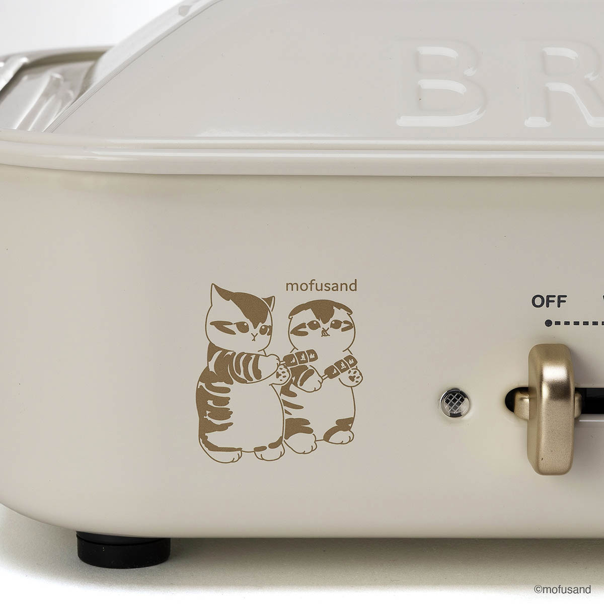 mofusand コンパクトホットプレート