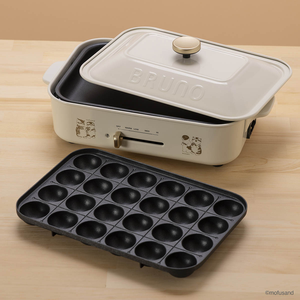 mofusand コンパクトホットプレート