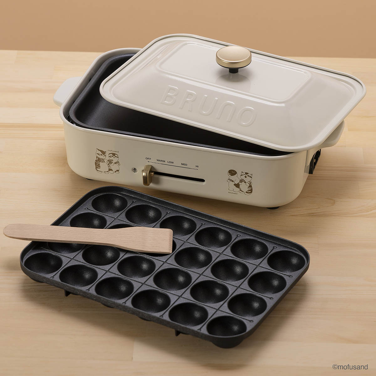 mofusand コンパクトホットプレート