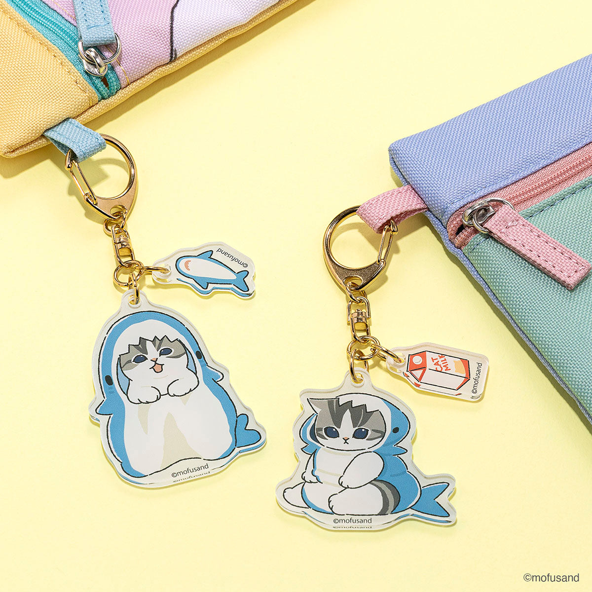 mofusand アクリルキーホルダー ちびにゃん(立ち) | mofusandもふもふ