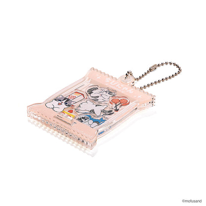 mofusand Shaker Acrylic Keychain Little Meow