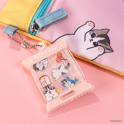 mofusand Shaker Acrylic Keychain Little Meow