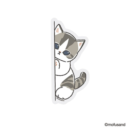 mofusand 4-Piece Sticker Set Little Meow (Sitting)