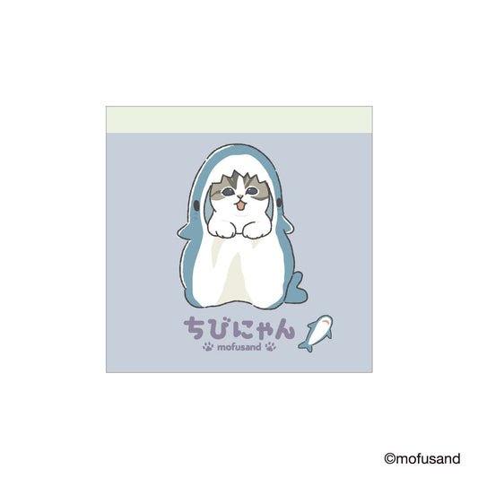 mofusand Square Memo Pad Little Meow (Standing)