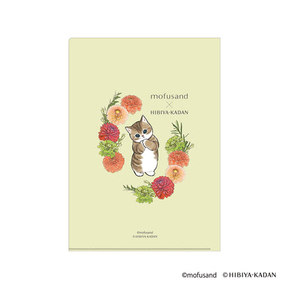 mofusand × HIBIYA-KADAN A4 Clear File (Dahlia)