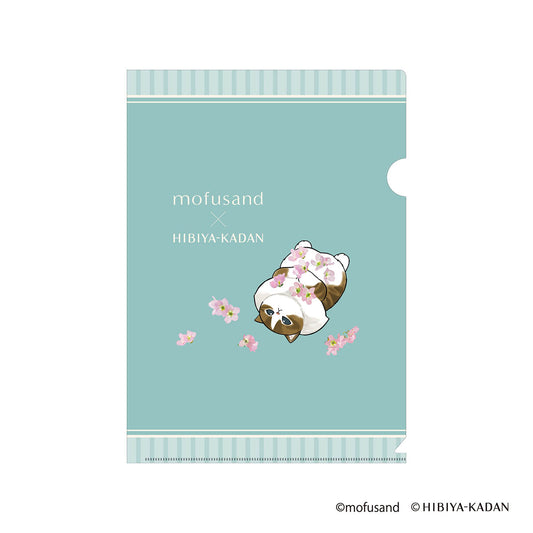 mofusand × HIBIYA-KADAN A4 Clear File (Sakura)