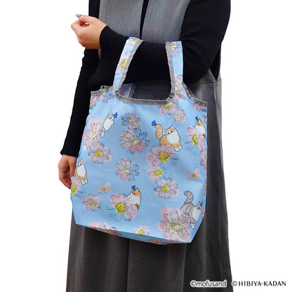 mofusand × HIBIYA-KADAN Pocket-in Eco Bag (Cosmos)