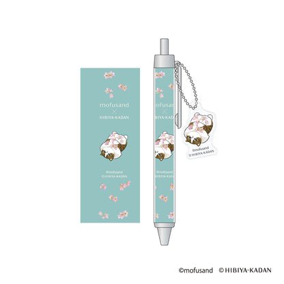 mofusand × HIBIYA-KADAN Ballpoint Pen with Charm (Sakura)