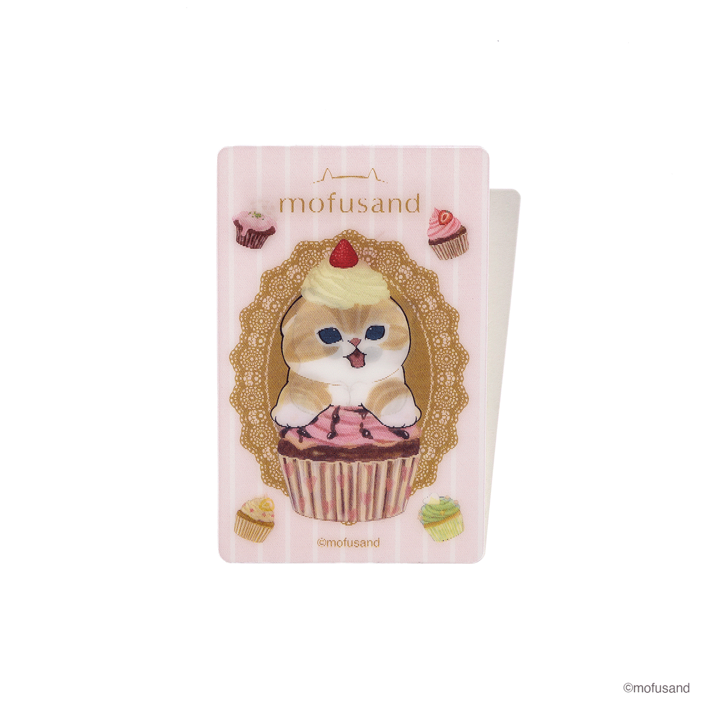 mofusand うごくステッカー(カップケーキ)