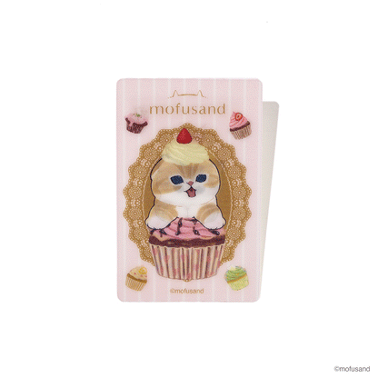 mofusand うごくステッカー(カップケーキ)