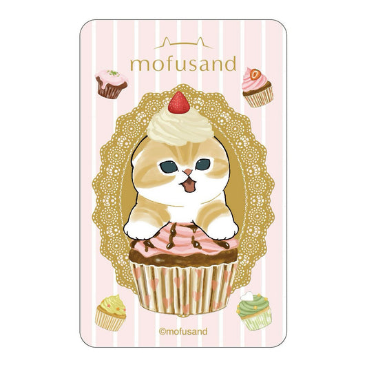 mofusand うごくステッカー(カップケーキ)
