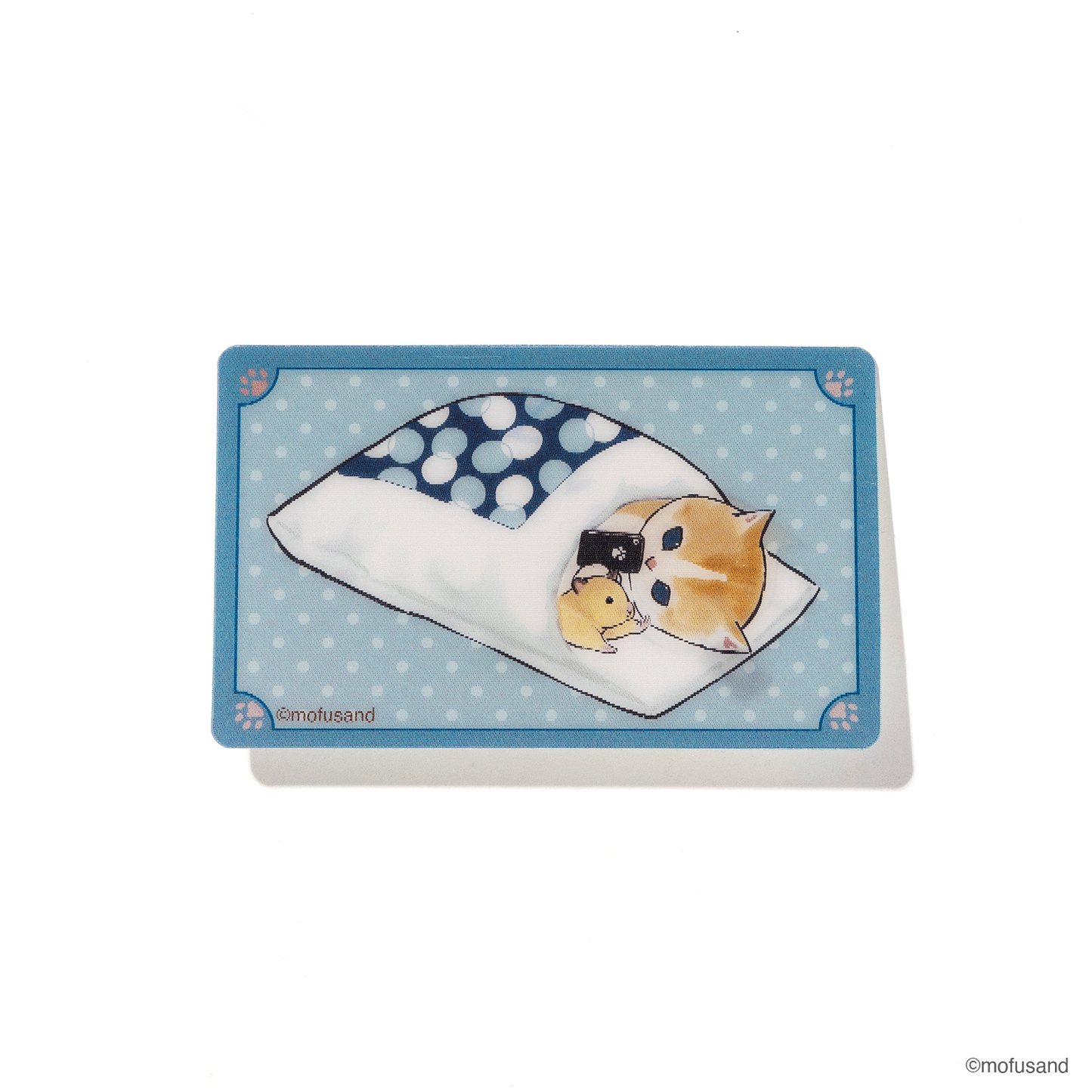 mofusand うごくステッカー(布団スマホ)