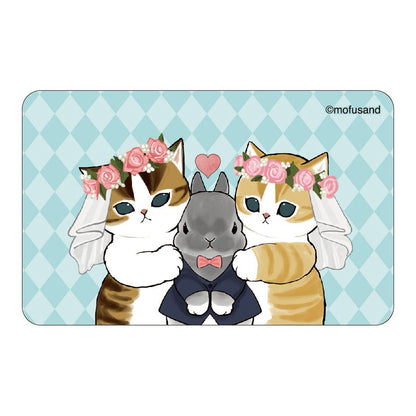 mofusand うごくステッカー(キス)