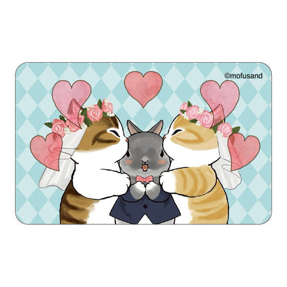 mofusand うごくステッカー(キス)