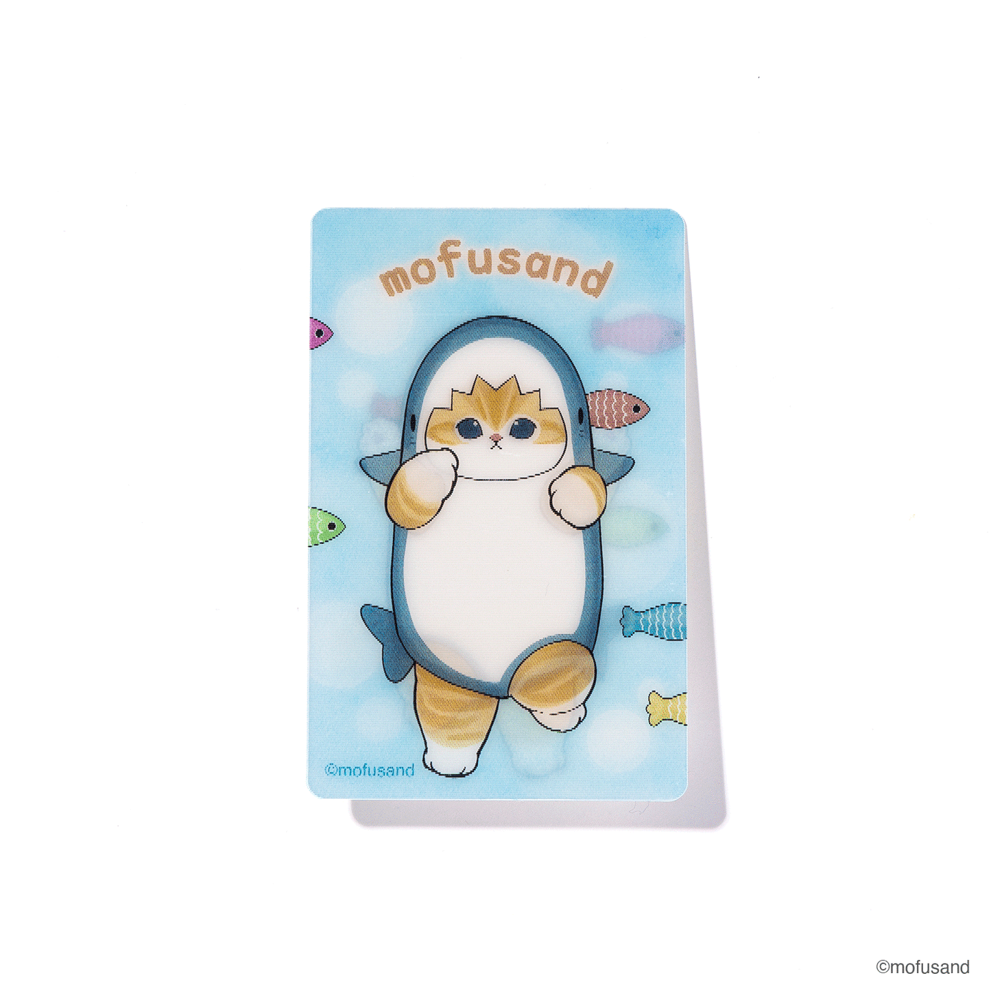 mofusand うごくステッカー(サメにゃん立ち)