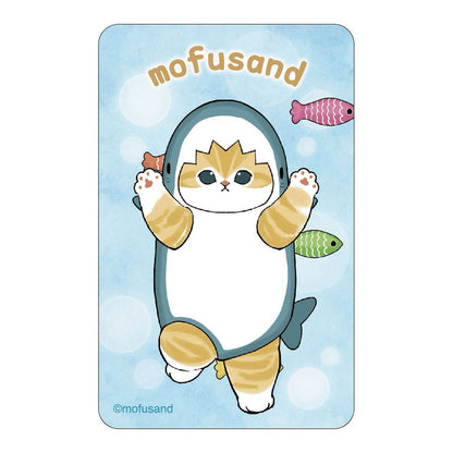 mofusand うごくステッカー(サメにゃん立ち)