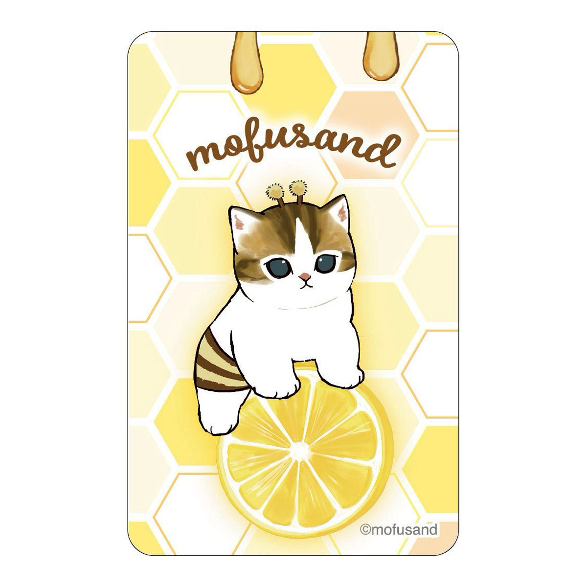 mofusand うごくステッカー(はちにゃん)