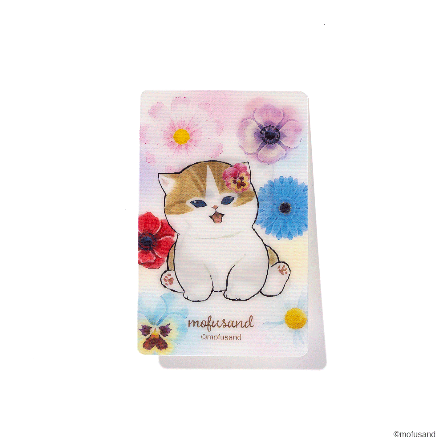 mofusand うごくステッカー(フラワー)