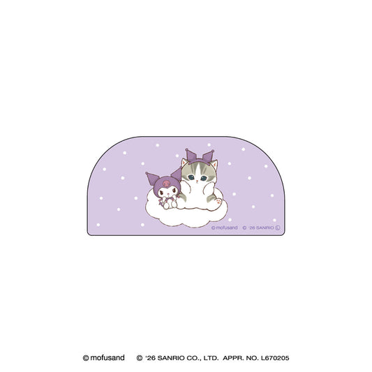 mofusand×三丽鸥 亚克力夹子 (酷洛米)