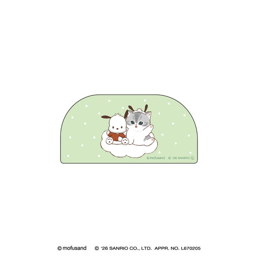 mofusand×三丽鸥 亚克力夹子 (帕恰狗)