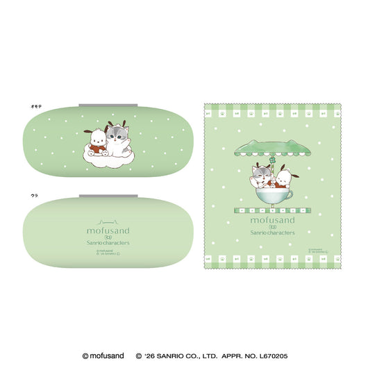 mofusand×三丽鸥 眼镜盒 (帕恰狗)