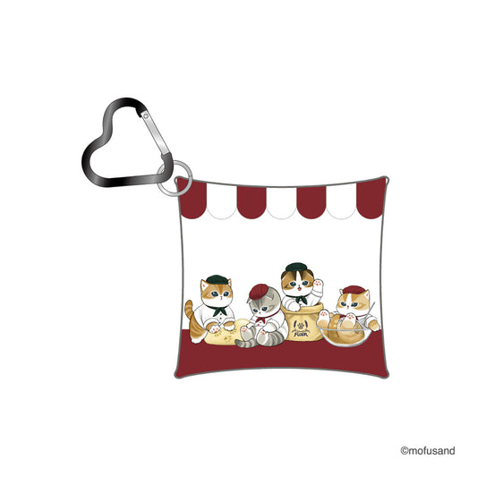 mofusand Mofumofu 烘焙坊 透明多功能收纳袋SS (主图)