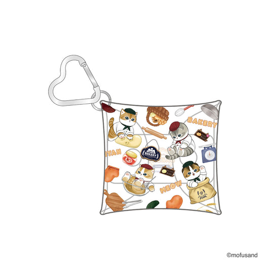 mofusand Mofumofu 烘焙坊 透明多功能收纳袋SS (传单)