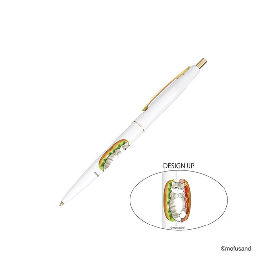 mofusand Mofumofu 烘焙坊 BIC圆珠笔 (白色)