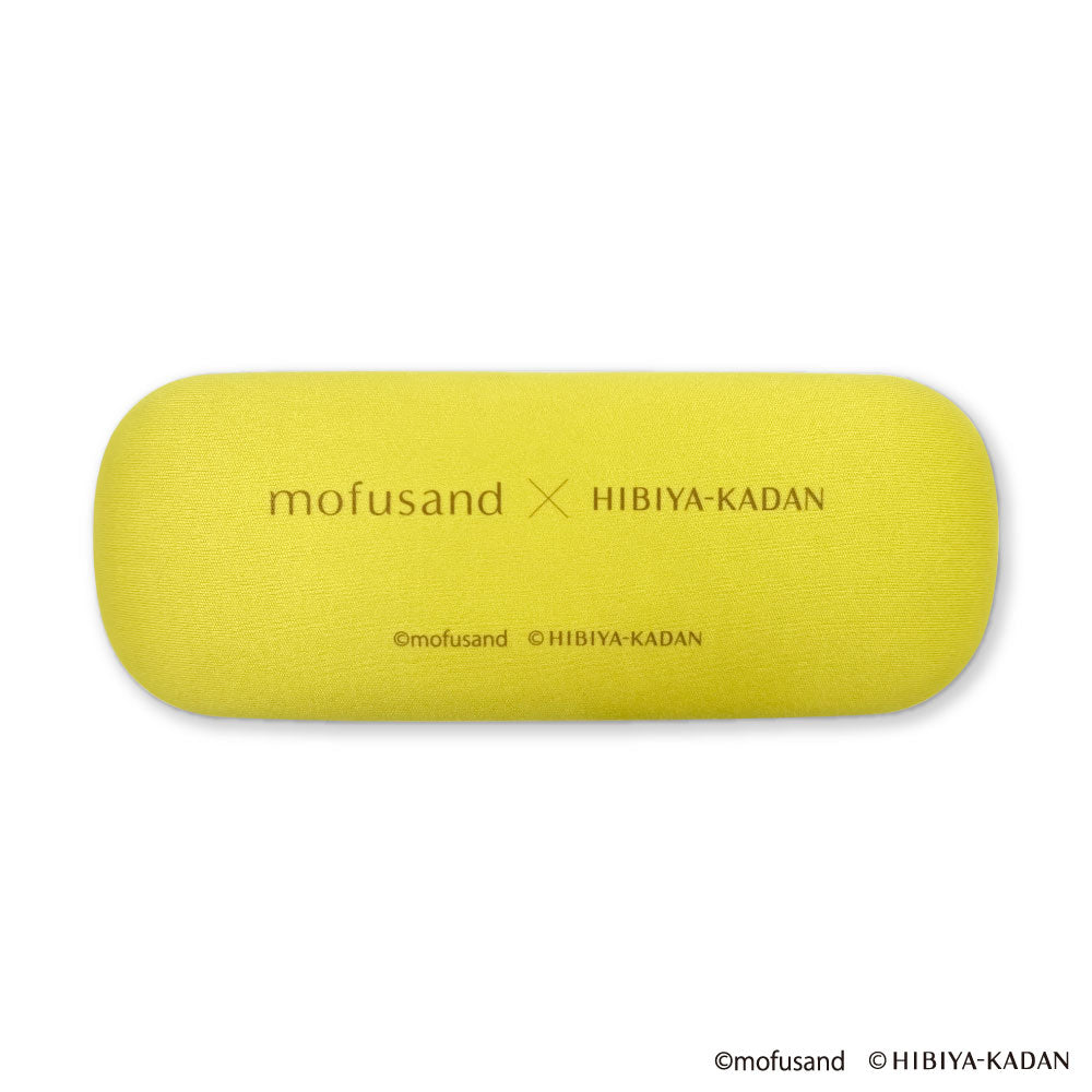mofusand×日比谷花壇 メガネケース(ライトグリーン)