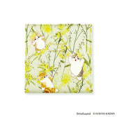 mofusand × HIBIYA-KADAN Foldable Square Mirror (Light Green)