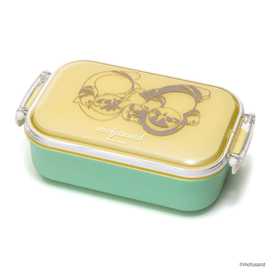 mofusand 長角タイトランチ M480ml サメにゃん(イエロー)