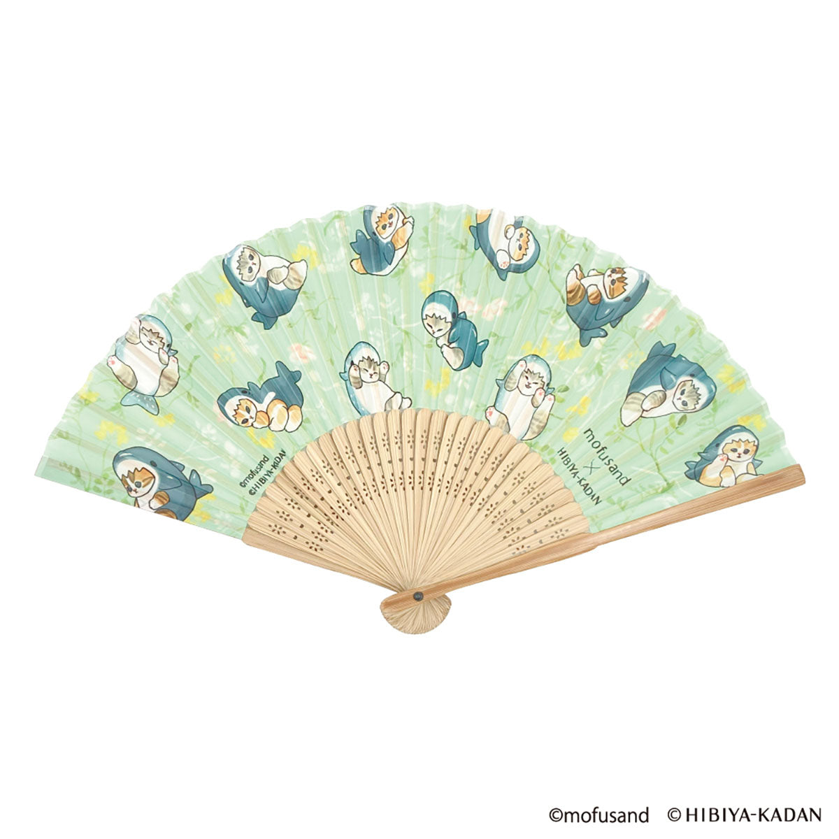 mofusand × HIBIYA-KADAN Folding Fan