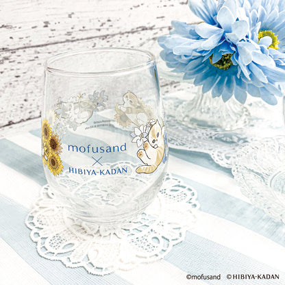 mofusand × HIBIYA-KADAN Round Glass