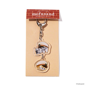 mofusand アクリルキーホルダー(にゃんこあそび 2連)