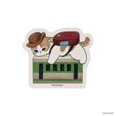 mofusand Die-Cut Sticker (Train)