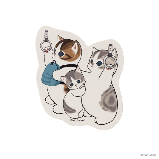 mofusand Die-Cut Sticker (One-Day Trip)