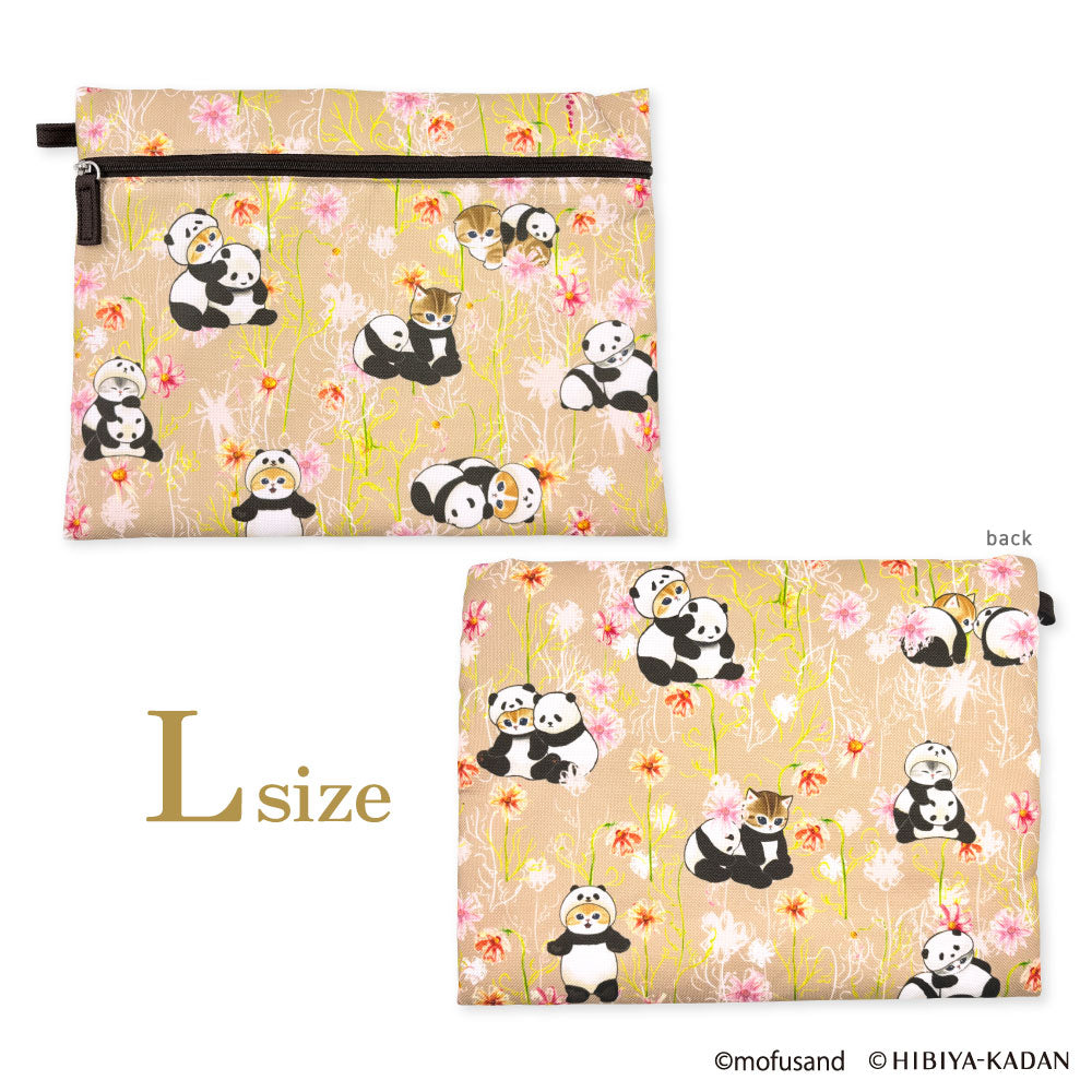 mofusand × HIBIYA-KADAN 3-Piece Pouch Set