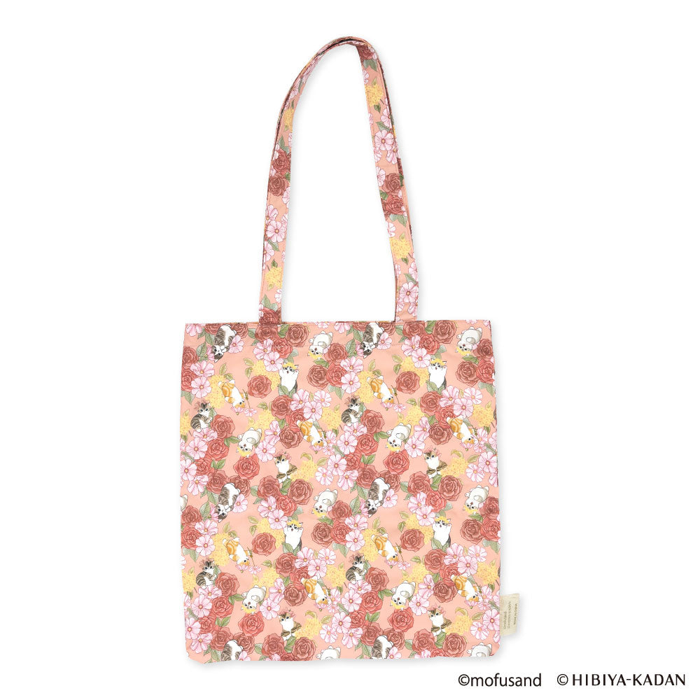 mofusand × HIBIYA-KADAN Tote Bag (Pink)