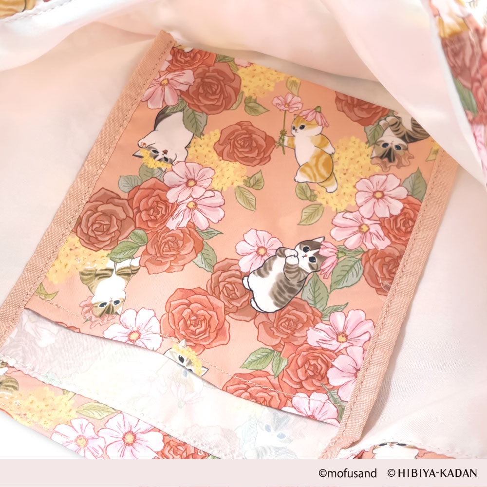 mofusand × HIBIYA-KADAN Tote Bag (Pink)