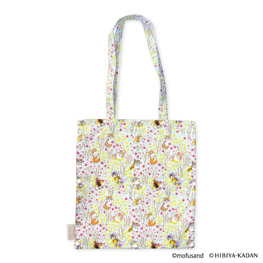 mofusand × HIBIYA-KADAN Tote Bag (Blue)