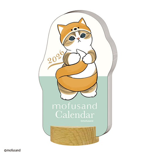 mofusand Die-cut Desktop Calendar 2026