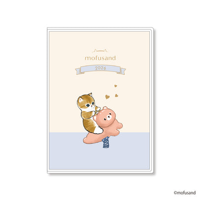 mofusand A6 Monthly Planner 2026(Spring Rider Meow)