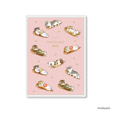 mofusand A6 Monthly Planner 2026(Pizza Meow)