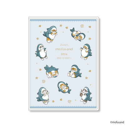 mofusand B6 Weekly Block Planner 2026(Shark Meow)