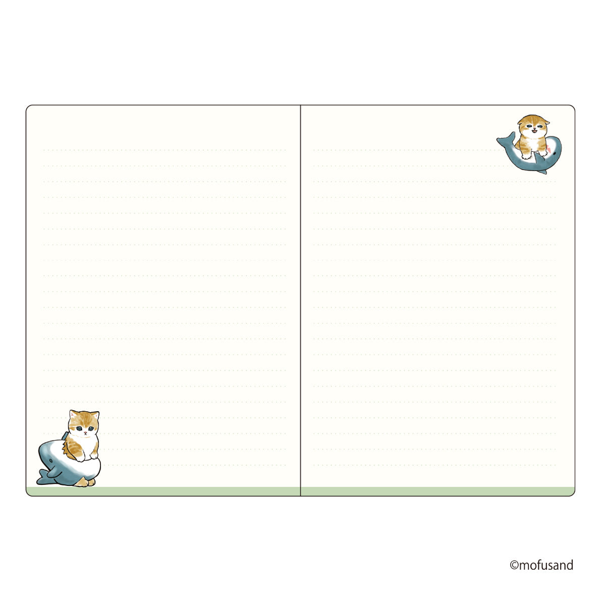 mofusand B6 Weekly Block Planner 2026(Penguin Meow)
