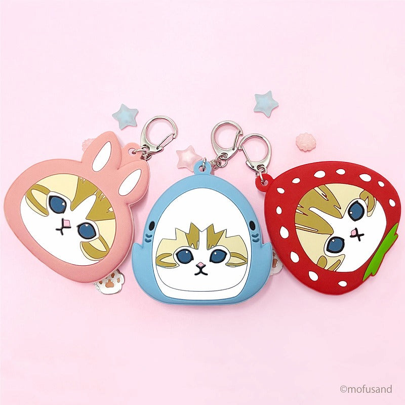 mofusand ミニシリコンポーチ(サメにゃん) | mofusandもふもふマーケット