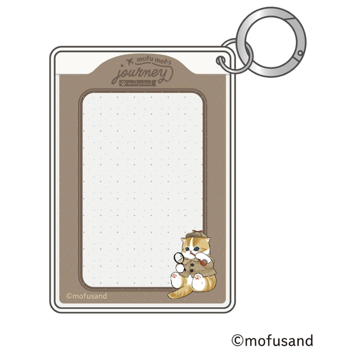 mofusand mofumofu journey Sparkling Single Pass Case